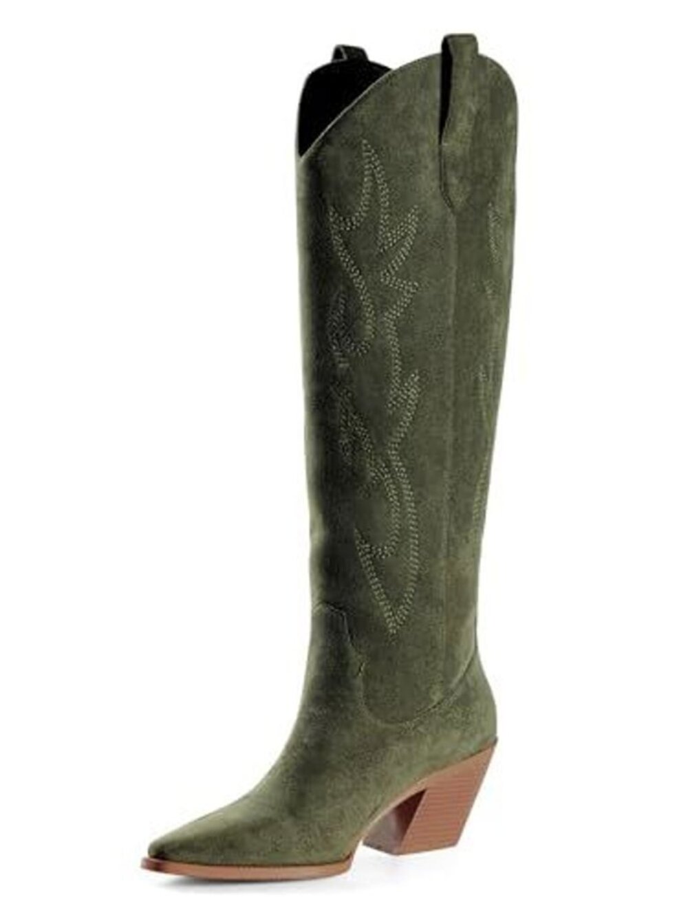 iiimmu Women's Cowboy Boots Pointed Size 8 - 1469